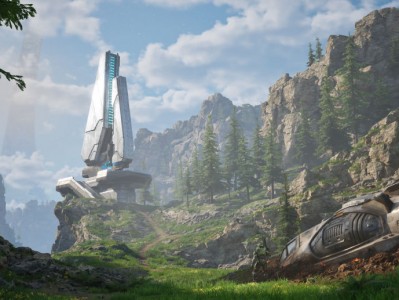 了解如何在 UE5 中创建 Halo Infinite 中的风景如画的场景